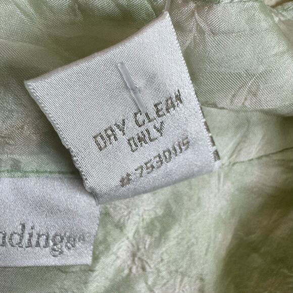 Soft Surroundings NWT 100% Silk Ombre Shimmer Embroidered Sequin Tunic Size PXL - Picture 9 of 9